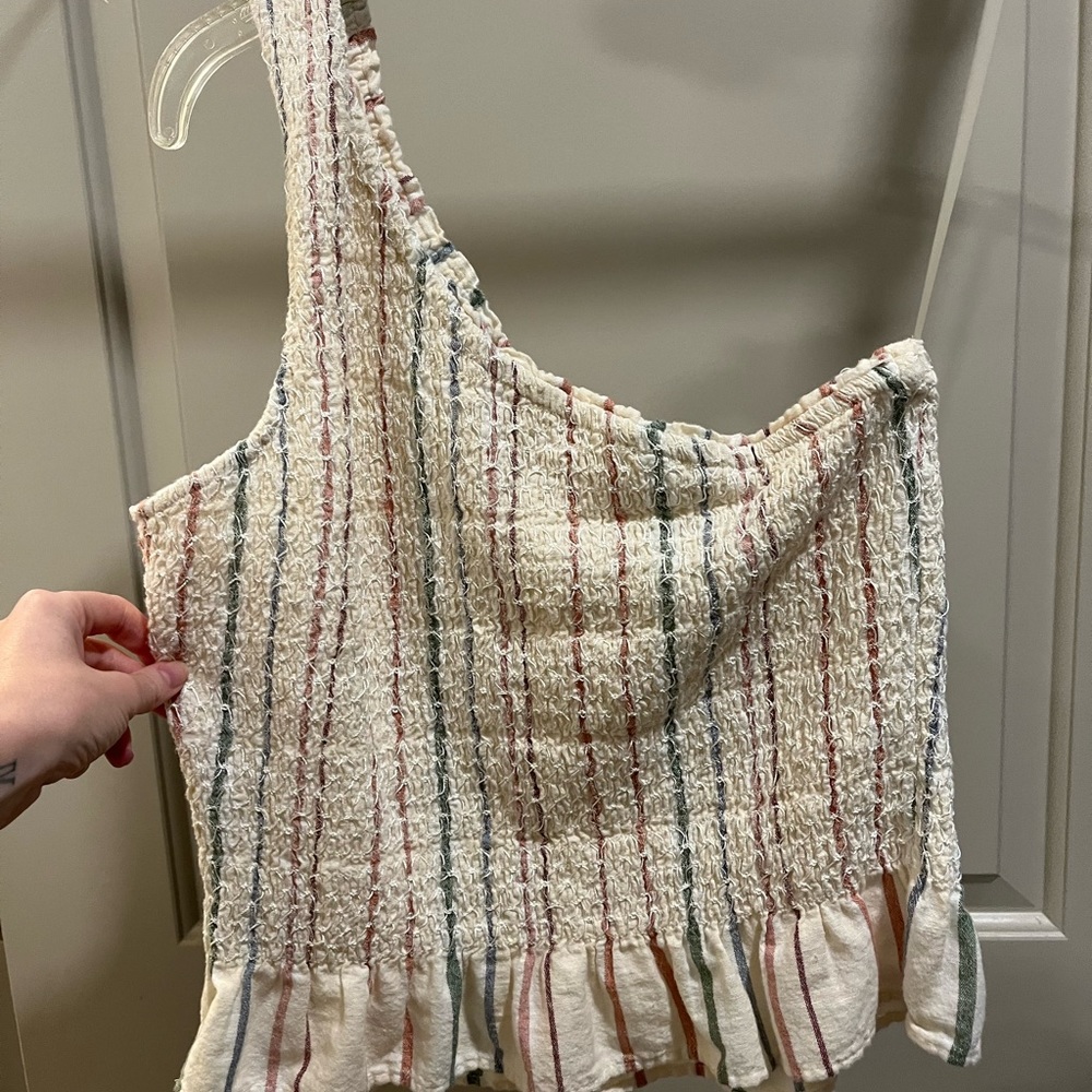 American Eagle one shoulder top